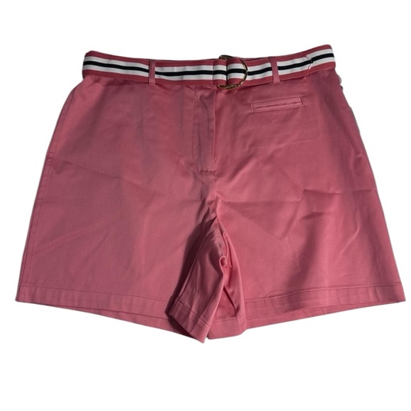 Hunt Club Pants - Hunt Club pink belted shorts size 6 NWT